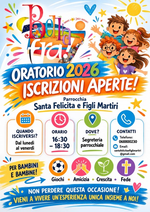 Immagine di Oratorio 2026